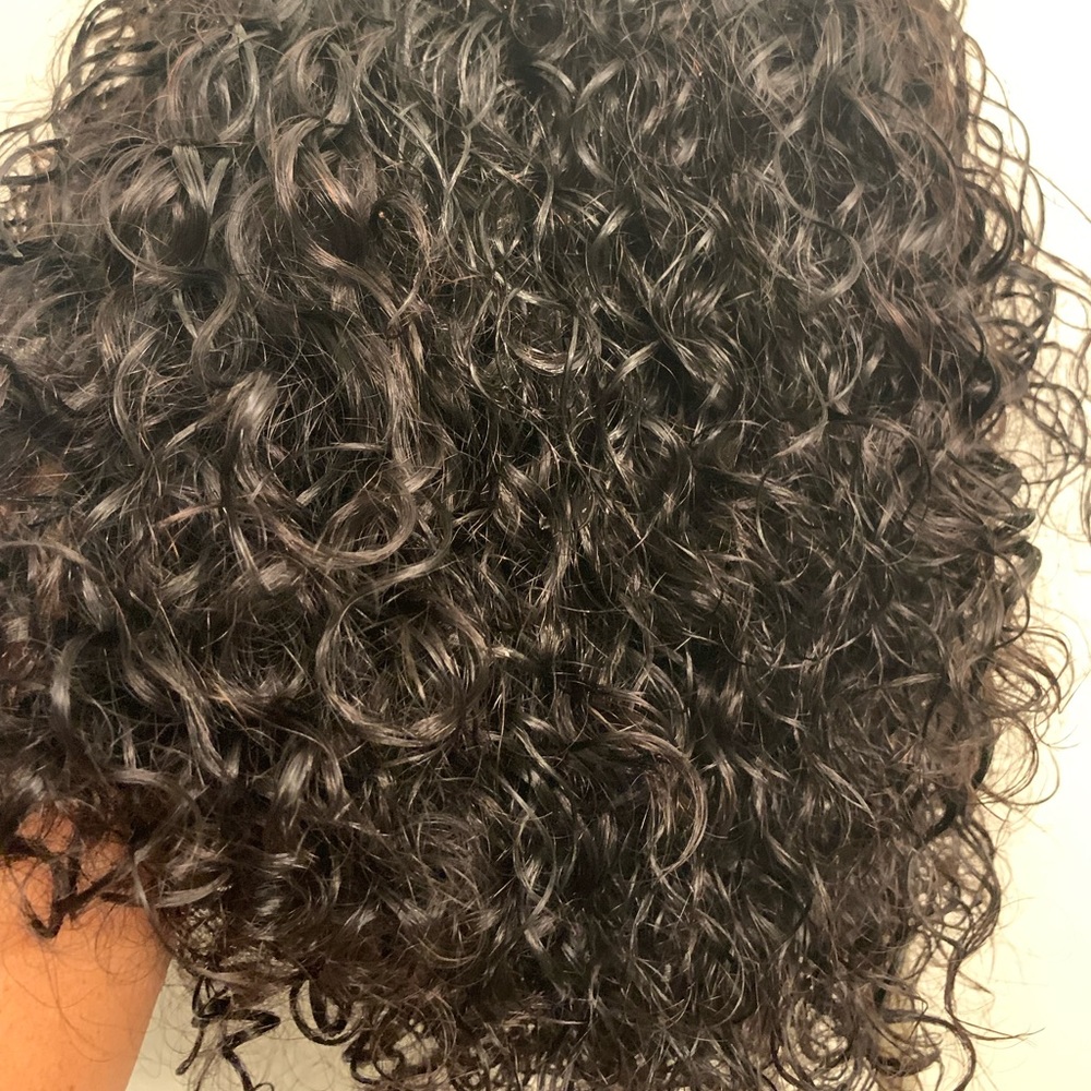 Brand new GORGIUS Natural Boho Curly Bang 12” Wig 🌷 - Picture 11 of 14